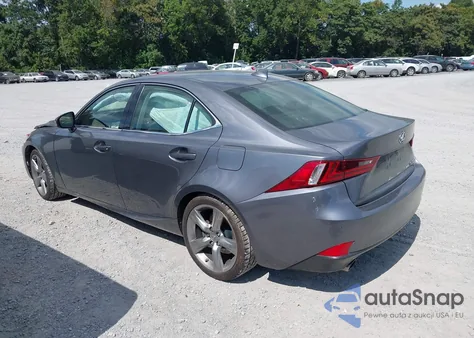 2015 Lexus Is 350 from USA, damaged, VIN JTHCE1D28F5006607